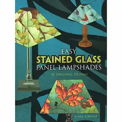 EASY STAINED GLASS PANEL LAMPSHADES