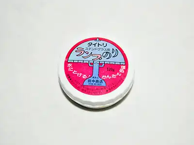 ステンドグラス,ランプ制作用の薬品,タイトリ_ランプノリ_120g