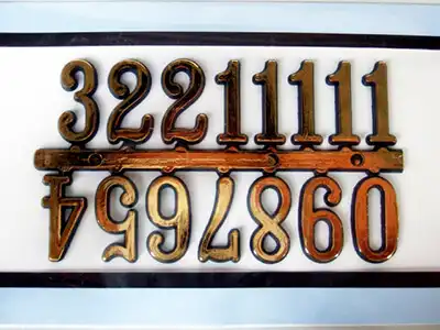 ステンドグラス,時計パーツ_誠時_文字符_BF-203_金色