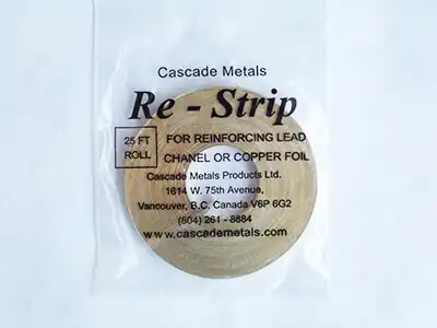 ステンドグラス,カッパーテープ,コパーテープ,カスケードメタル,cascademetals,Re-strip