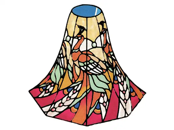 ステンドグラス,ランプモールド,ランプシェード