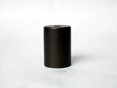 ステンドグラス,ランプパーツ,ソケット用カバー_E26_直径:42mm_高さ:60mm_黒色
