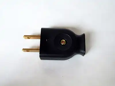ステンドグラス,ランプパーツ,プラグ_黒色