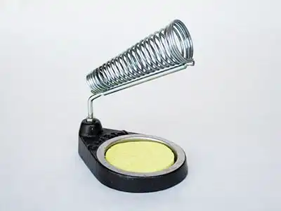 ステンドグラス,ハンダゴテ,コテ台